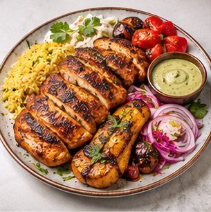 Spicy Grilled Chicken dish